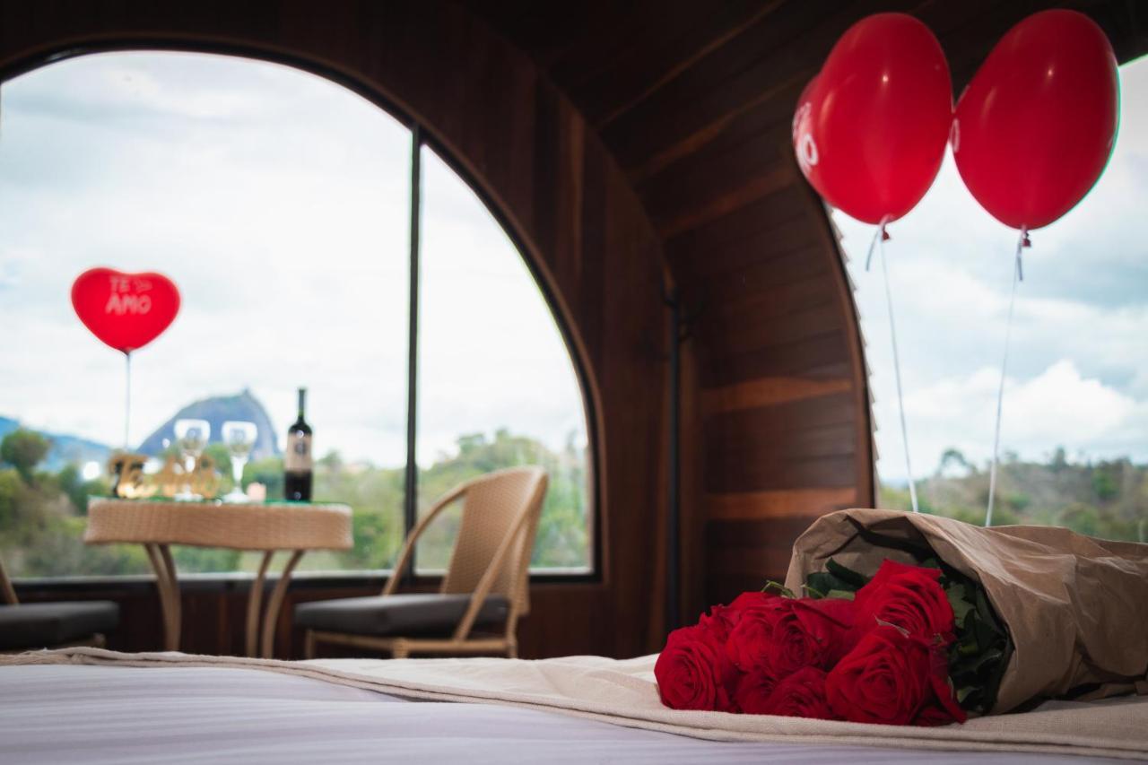 Glamping The Mountain Hotel Guatape Ngoại thất bức ảnh